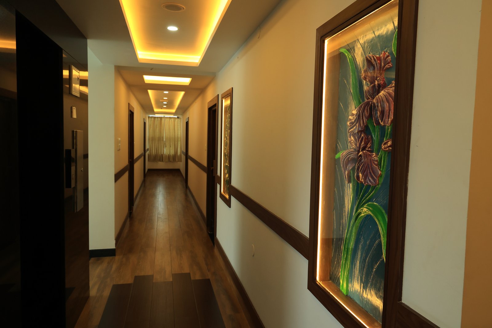 Hotel Vishaka Paark corridor