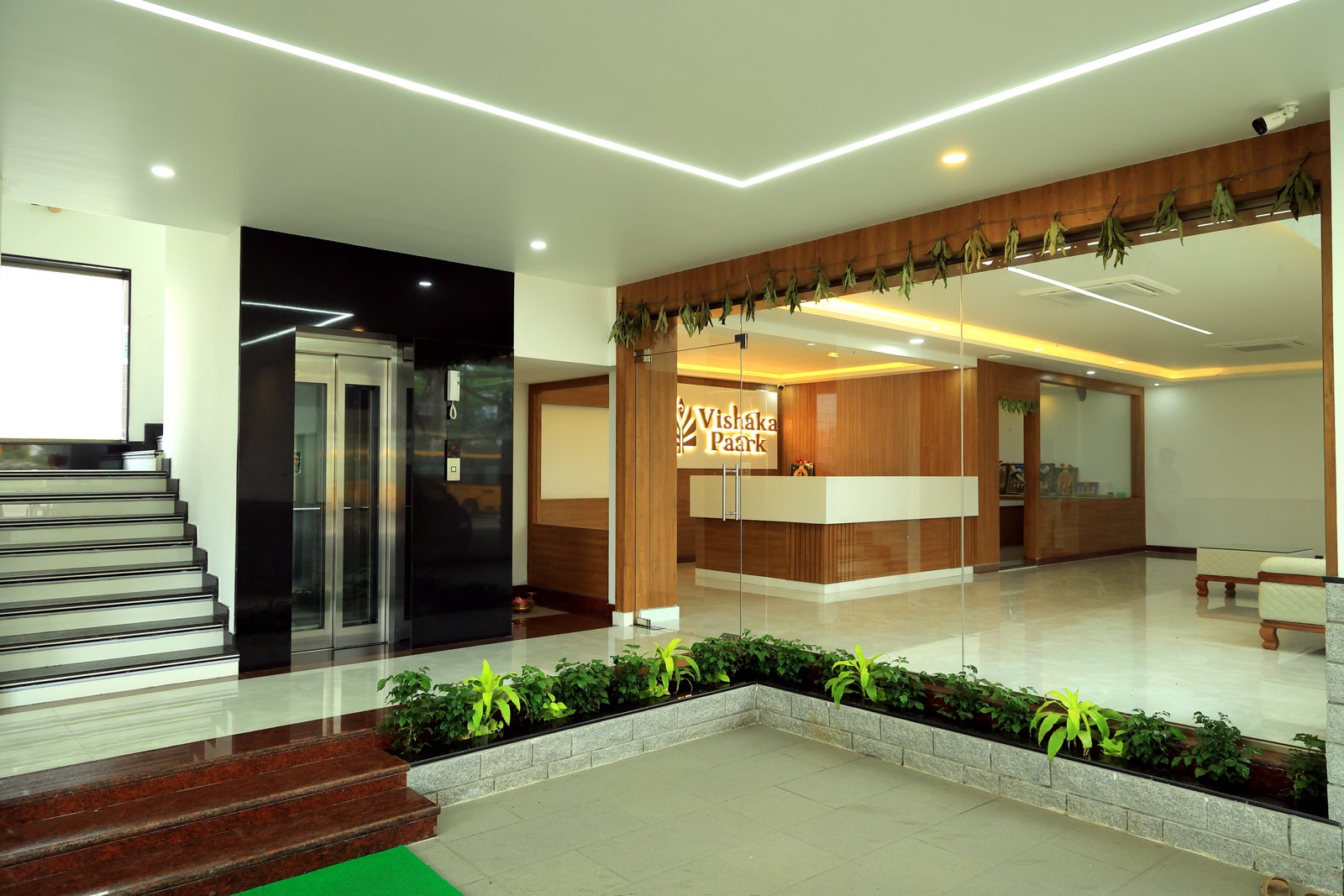 Hotel Vishaka Paark reception