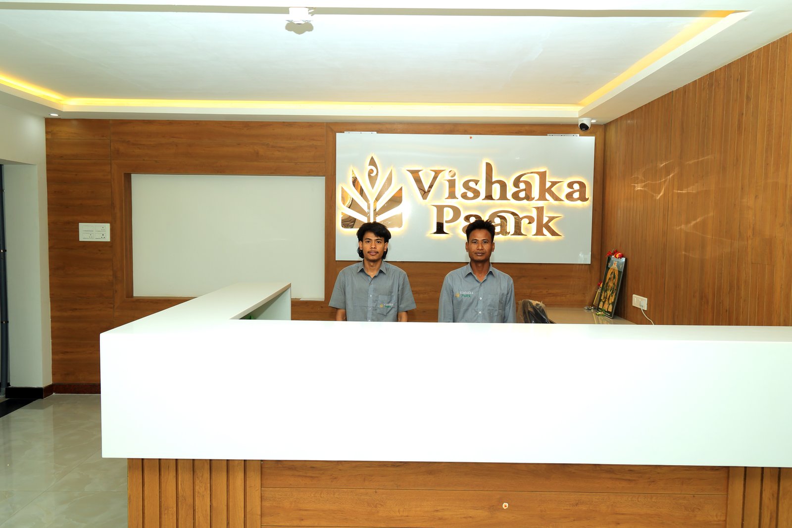 Hotel Vishaka Paark reception team